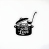 Made With Love Kitchen Wall Sticker