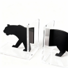 Panther Design Decorative Bookend Stand – Modern Acrylic Book Holder