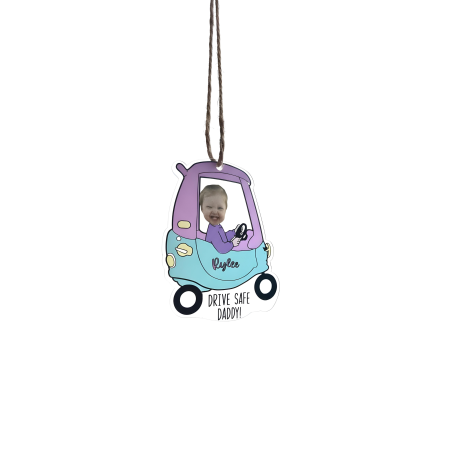 Rylee’s Drive Safe Daddy Car Charm – Gift for Dad