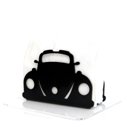 Vintage Car Napkin Holder – Black Metal Kitchen & Dining Table Organizer