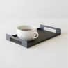 Minimalist Black Serving Tray