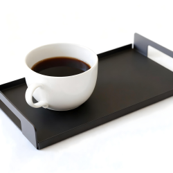 Minimalist Black Serving Tray
