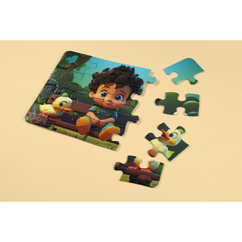 Acrylic Jigsaw Puzzle  (W: 15Cm x H:12.50)