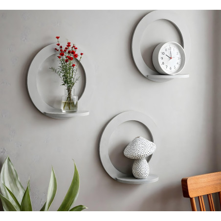 Circular Wall Shelves