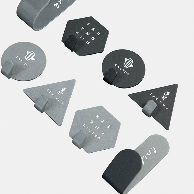 Wall Hooks Set - 7 Pcs