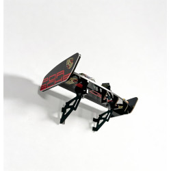 Porsche-Inspired Wall Mounted Key Stand | Racing Spoiler Design Key Holder | Automotive Wall Decor